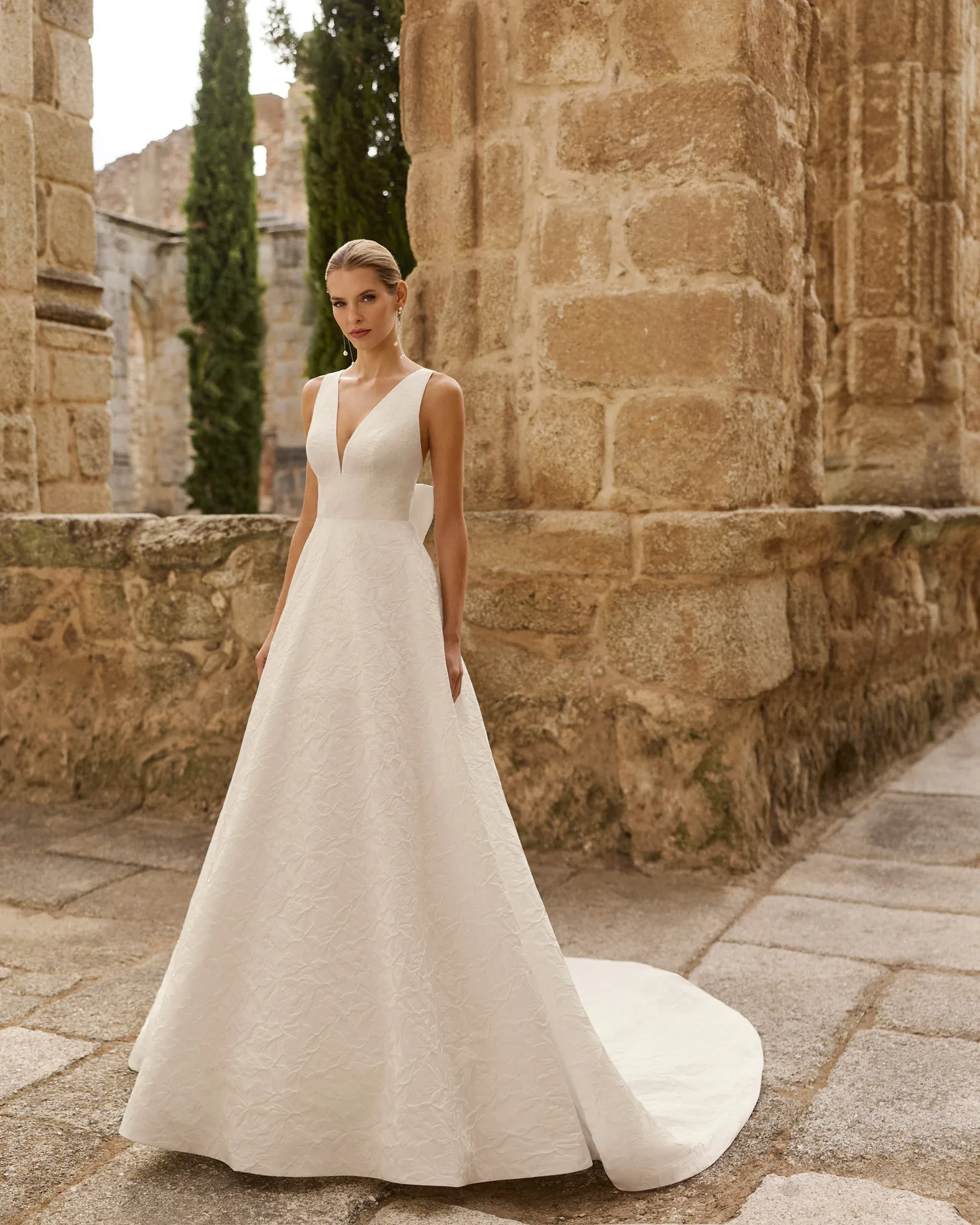 Robe de mariée Potosi, Adriana Alier, silhouette princesse
