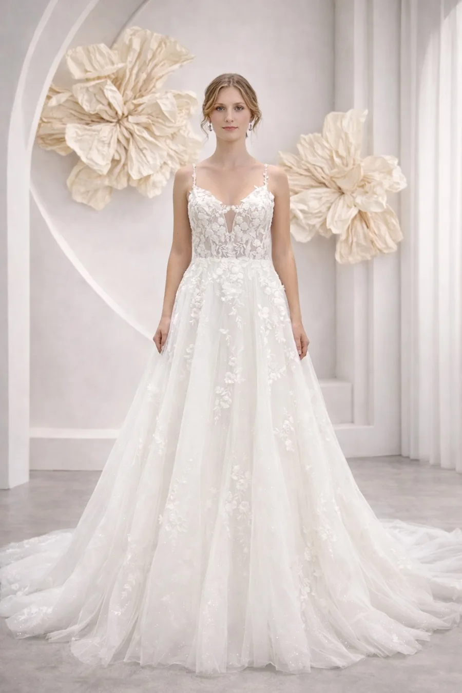 Robe de mariée Aralia, Collection Signature, silhouette princesse