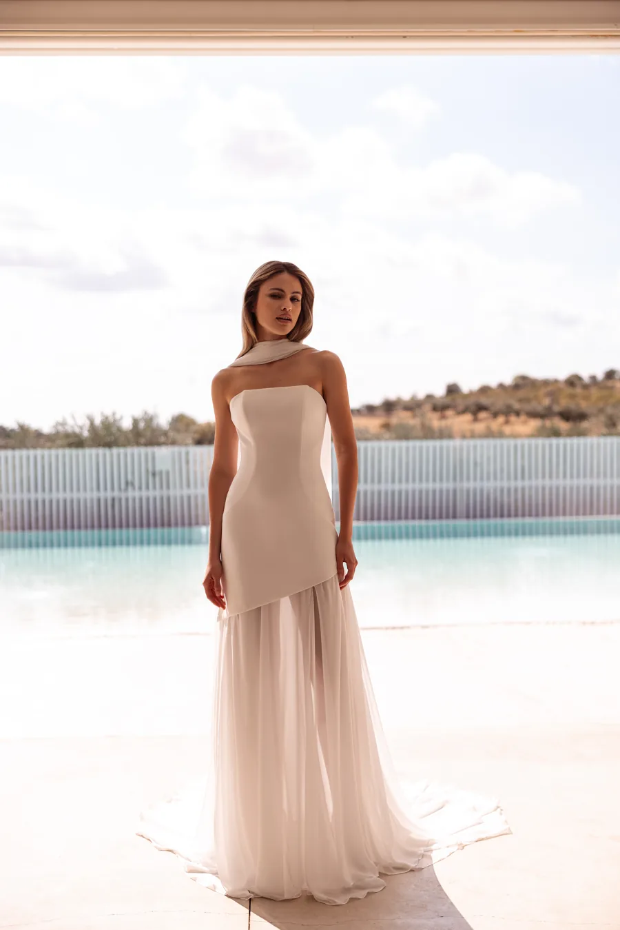 Robe de mariée Jezabel, Collection Signature, silhouette courte