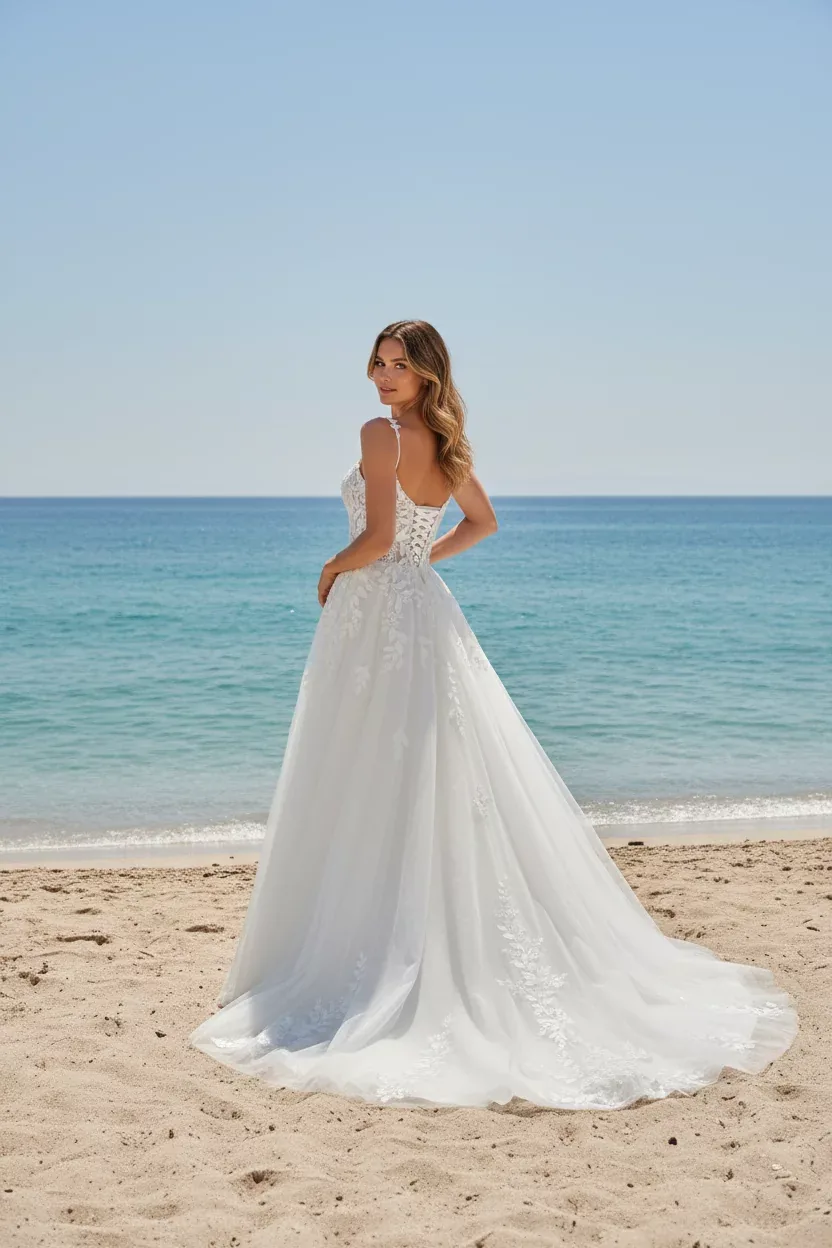Robe de mariée Jolie, Collection Signature, silhouette fluide