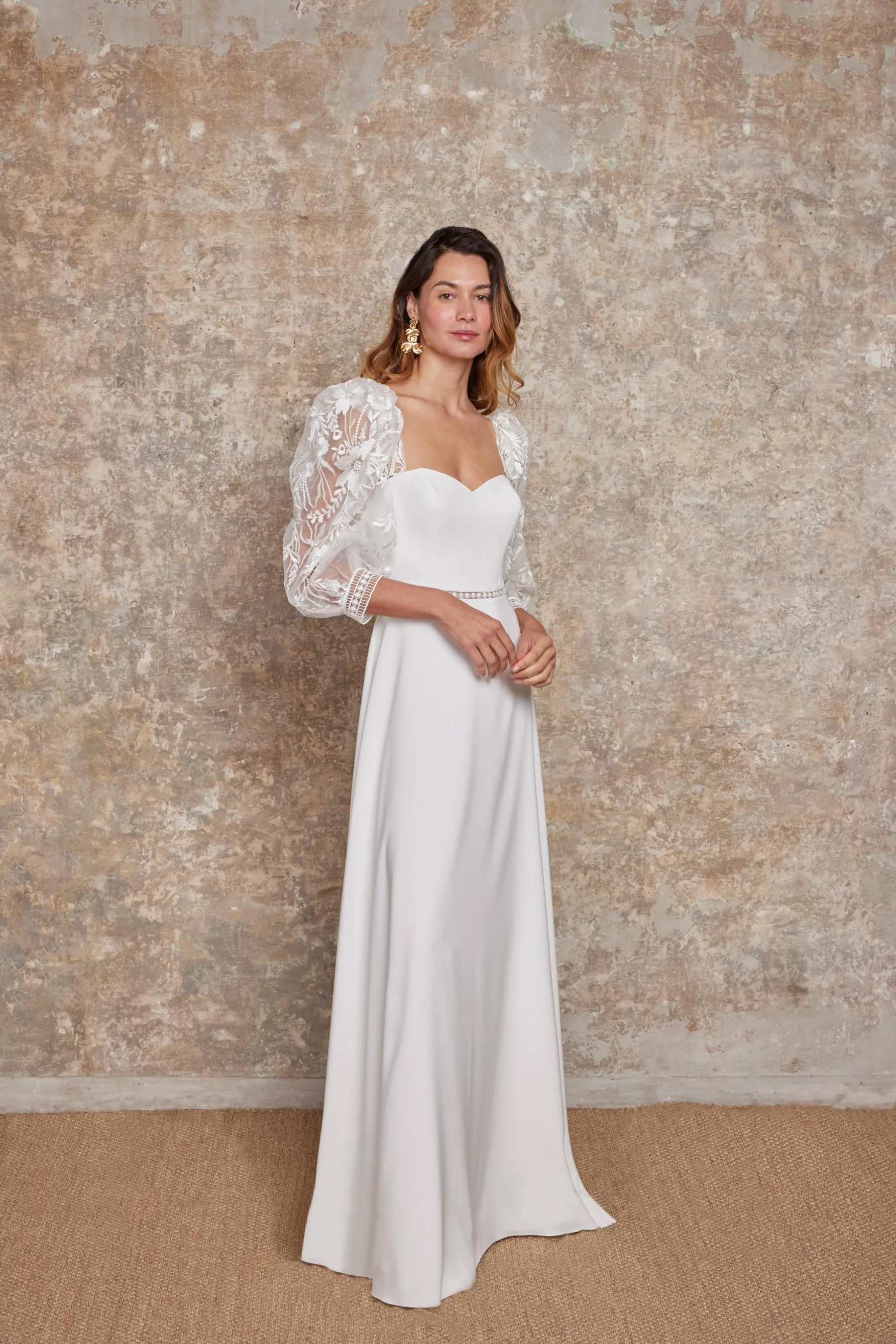 Robe de mariée Eleonore, Lambert Créations, silhouette fluide
