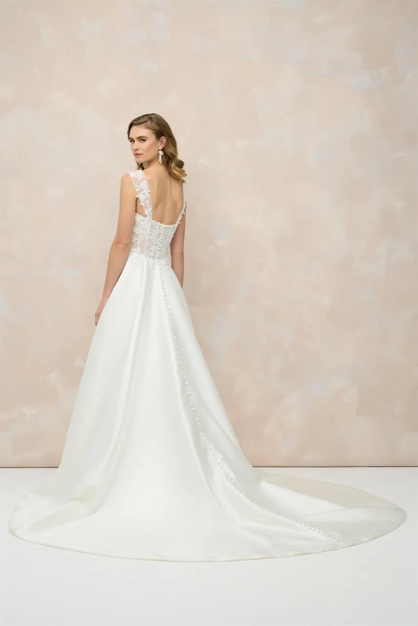 Robe de mariée Ana, Marylise, silhouette princesse